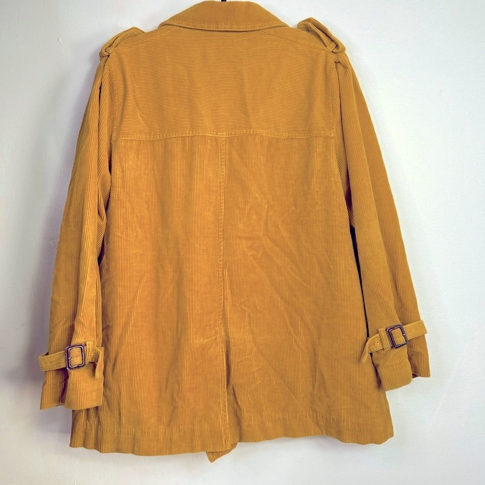 **** Vintage L.L. Bean Corduroy Double Breasted Coat (M100) - Picture 8 of 11